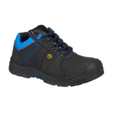 Portwest Compositelite Protector biztonsági cipő S3 ESD HRO, fekete/kék, vel. 47 munkavédelmi cipő