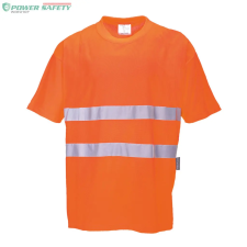 Portwest Cotton Comfort póló - Narancs láthatósági ruházat