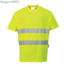 Portwest Cotton Comfort póló - Sárga láthatósági ruházat