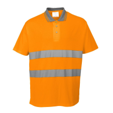 Portwest Cotton Comfort pólóing (narancs, S) láthatósági ruházat