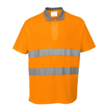 Portwest Cotton Comfort pólóing (narancs, XXL) láthatósági ruházat