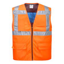 Portwest CV02 Hi-Vis hűsítő mellény narancs láthatósági ruházat