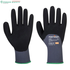 Portwest DermiFlex Ultra védőkesztyű - Szürke/Fekete védőkesztyű