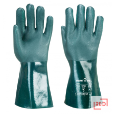 Portwest Duplán mártott PVC védőkesztyű 35cm