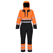 Portwest DX438 DX4 Hi-Vis téli overál narancs-fekete láthatósági ruházat
