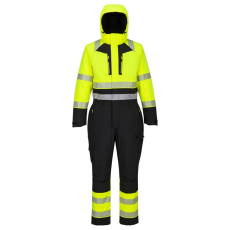 Portwest DX438 DX4 Hi-Vis téli overál sárga-fekete