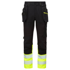 Portwest DX457 DX4 Hi-Vis class 1 craft nadrág (sárga/fekete, 42)