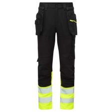 Portwest DX457 DX4 Hi-Vis nadrág lezippzározható lengőzsebbel munkaruha