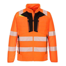 Portwest DX473 DX4 Hi-Vis Hybrid Baffle kabát munkaruha