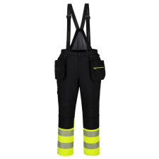 Portwest DX4 Hi-Vis 1. osztályú téli kantáros nadrág munkaruha
