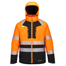 Portwest DX4 Hi-Vis Class 2 télikabát (narancs/fekete, XXL) láthatósági ruházat