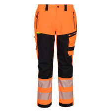 Portwest DX4 Hi-Vis eső nadrág Orange/Black 34 láthatósági ruházat
