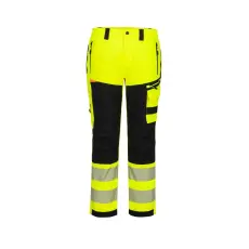 Portwest DX4 Hi-Vis eső nadrág Yellow/Black 40