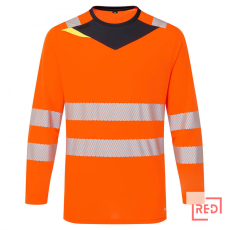 Portwest DX4 Hi-Vis hosszú ujjú póló L/S