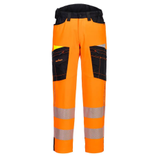 Portwest DX4 Hi-Vis Service nadrág Orange/Black 40