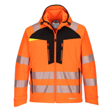 Portwest DX4 Hi-Vis Softshell (3L) Orange/Black XXL
