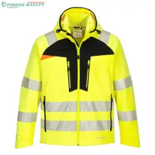 Portwest DX4 Hi-Vis Softshell (3L) - Sárga/Fekete láthatósági ruházat