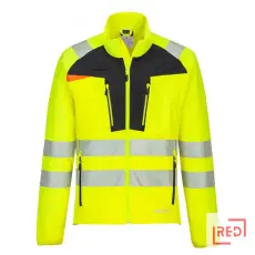 Portwest DX4 Hi-Vis Zip Base felső Yellow/Black 5XL