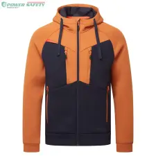 Portwest DX4 kapucnis pulóver - Rozsdaszín munkaruha