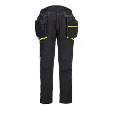 Portwest DX4 lecsatolható holster zsebes softshell nadrág fekete 44 munkaruha