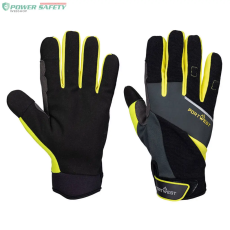Portwest DX4 LR Cut kesztyű - Fekete/Sárga