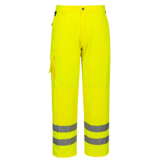 Portwest E046 Hi-Vis Combat jól láthatósági nadrág (M)