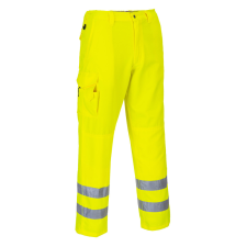 Portwest E046YERXXXL Portwest Hi-Vis Combat nadrág munkaruha