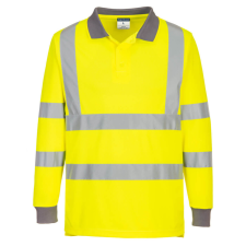 Portwest Eco Hi-Vis L/S póló (6-os csomag) láthatósági ruházat