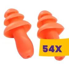 Portwest EP10 Újrahasználható TPR füldugó 31dB 50 pár (Karton - 54 csomag) füldugó