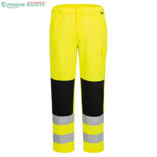 Portwest ES1 Essential HV Work Trousers - Sárga (Rövid)