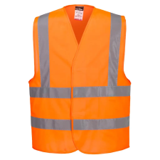 Portwest ES470ORRXL Portwest ES1 Essential Hi-Vis mellény láthatósági ruházat