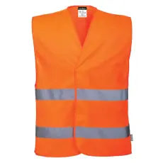 Portwest ES474 ES1 Essential Hi-Vis kétsávos mellény
