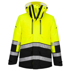Portwest EV4 Hi-Vis Expedition Parka télikabát Yellow/Black M