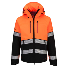 Portwest EV4 Hi-Vis Shell kabát (3L) Orange/Black L