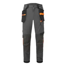 Portwest EV4 Stretch Holster nadrág Metal Grey 36 munkaruha