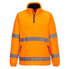 Portwest F302 Hi-Vis 1/2 Zip polár láthatósági ruházat