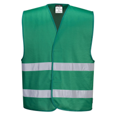Portwest F474 Iona jól láthatósági mellény (ÜVEGZÖLD, 4XL/5XL)