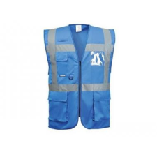Portwest F476 - Iona vezetői mellény - royal kék láthatósági ruházat