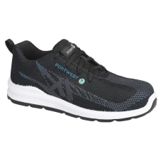 Portwest FC06BKB40 Sportos Munkavédelmi cipő (S1PS) fekete - kék