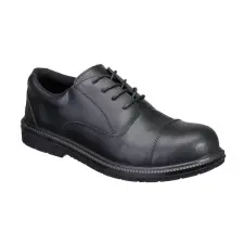 Portwest FD18BKR46 Portwest FD18 - Acél bőr vezetőcipő S3 SR FO munkavédelmi cipő
