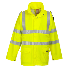 Portwest FR41YER5XL Portwest Sealtex Flame Hi-Vis esőkabát munkaruha