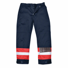 Portwest FR56 Bizflame Plus kéttónusú nadrág navy színben munkaruha