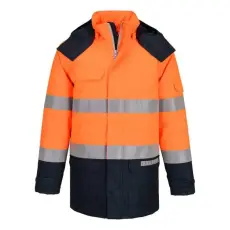 Portwest FR617 Bizflame Rain + Hi-Vis Multi-Norm Contrast FR téli kabát