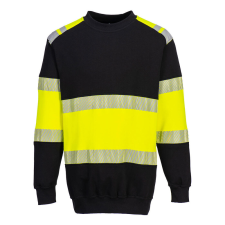 Portwest FR716YBRL Portwest PW3 Flame Resistant Class 1 Sweatshirt munkaruha