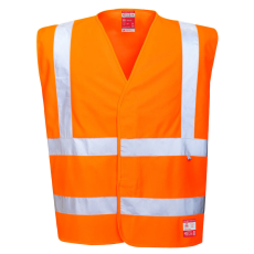 Portwest FR71 Hi-Vis lángálló antisztatikus mellény narancs