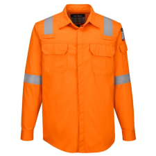 Portwest FR720 Bizflame könnyű lángálló ing narancs munkaruha