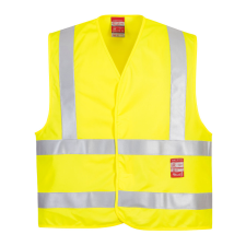 Portwest FR75 Lángálló jól láthatósági mellény sárga láthatósági ruházat