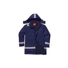 Portwest FR Anti-Static téli kabát FR59 Navy XL méret munkaruha