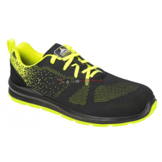 Portwest FT25 Steelite Aire Trainer Védőcipő (46) S1P (fekete/zöld)