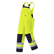Portwest Girona Hi-Vis nadrág (sárga/tengerészkék, L) láthatósági ruházat